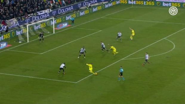 Brozovic's screamer vs Udinese 